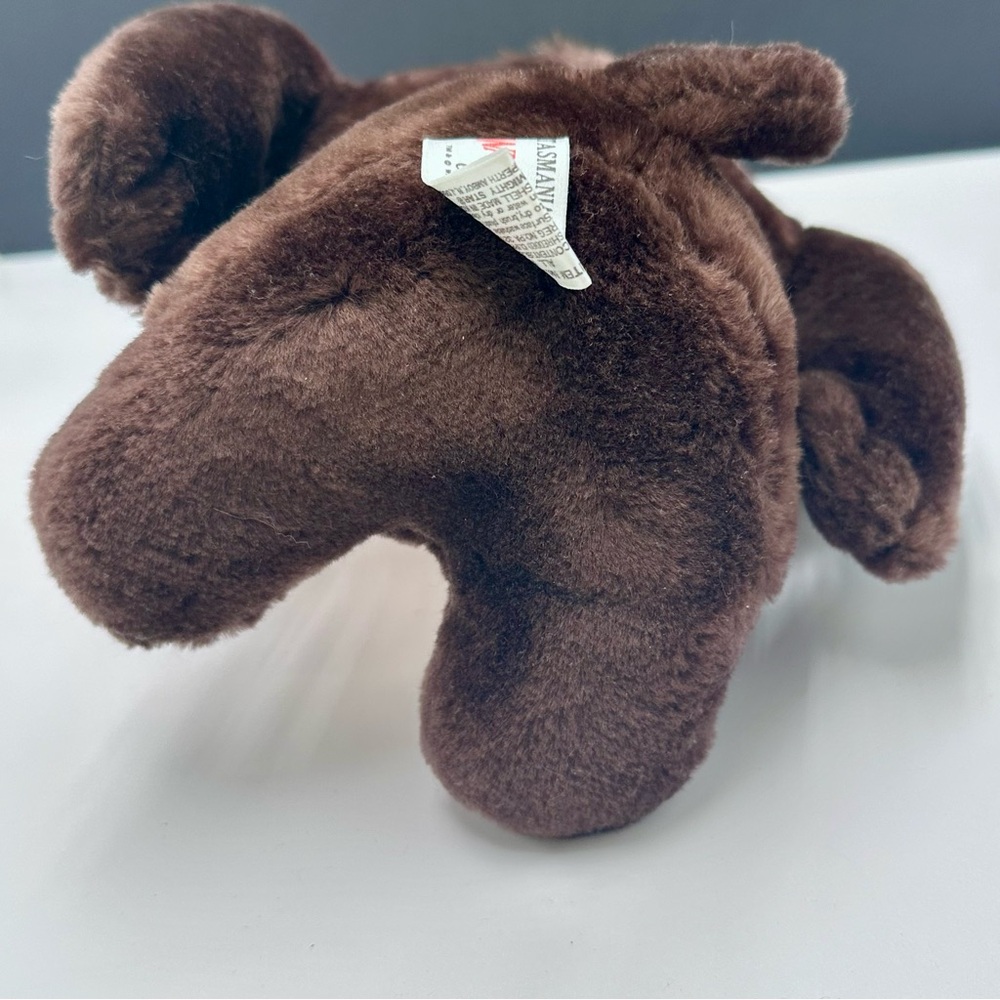 Vtg 1991 Warner Bros Looney Tunes Taz Plush Stuffed Animal 11” Tasmanian Devil - Picture 6 of 9